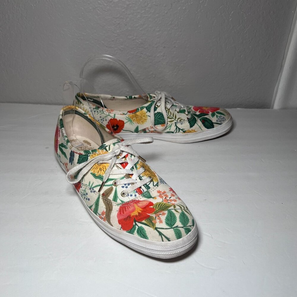 Keds x Rifle Paper Co Champion Botanical Floral Print Sneakers